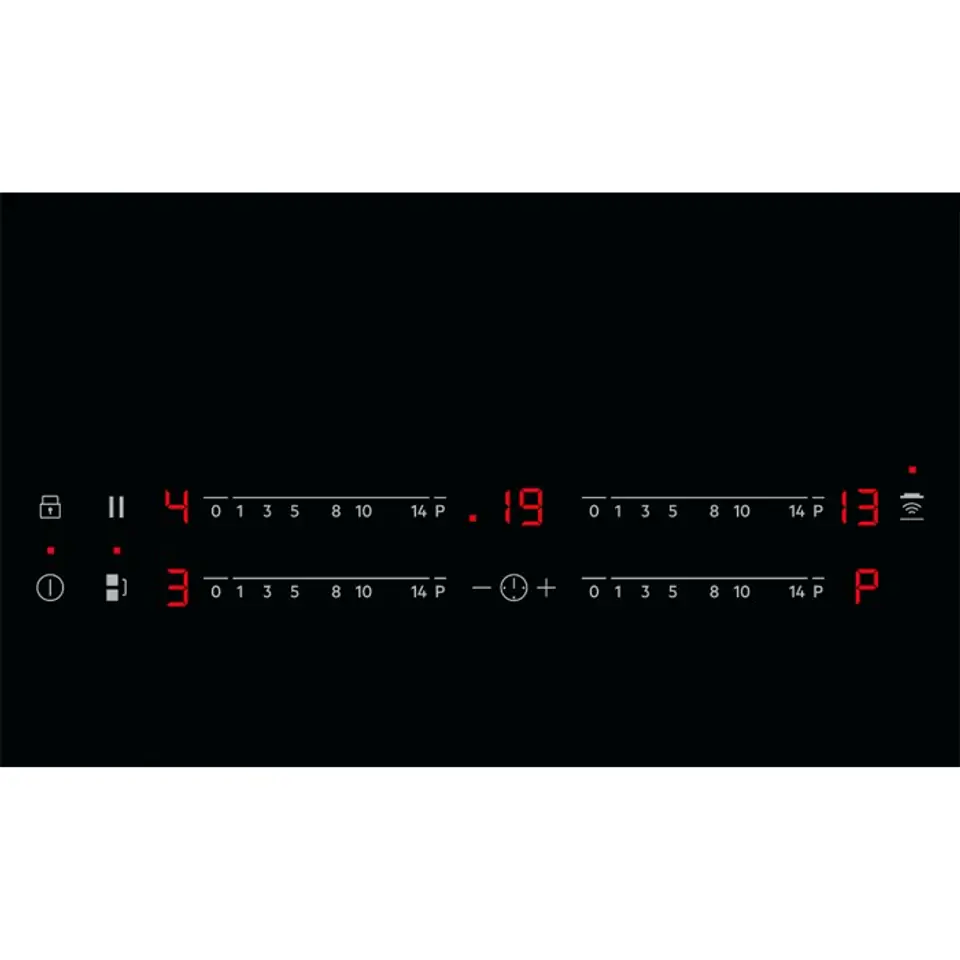 AEG IKE64441FB Black Builtin Zone induction hob 4 zone s Wasserman.eu