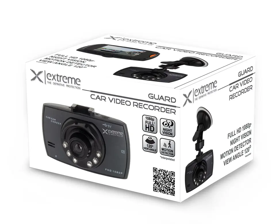 Two Camera Car Video Recorder with Night Vision and GPS Logger -  XtremeTrakGPS