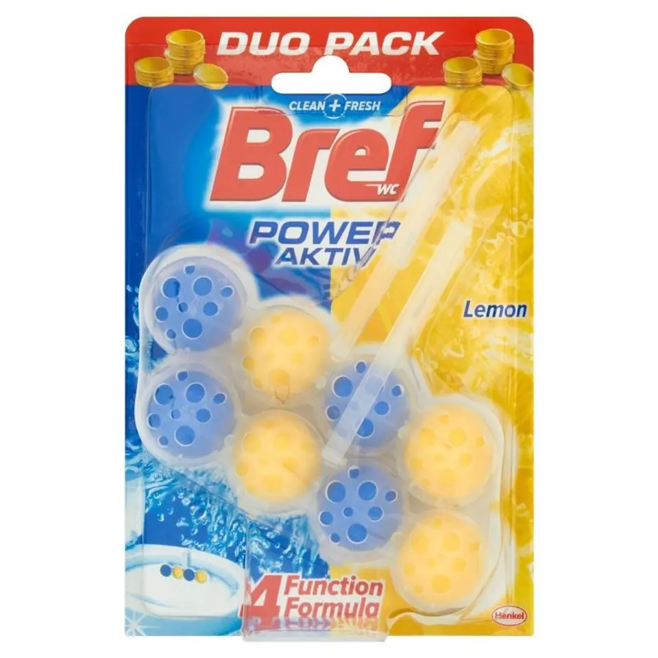 BREF WC Suspension Power Aktiv Zitrone 2x50g Wasserman.eu