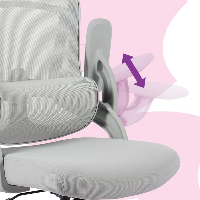 ergonomiczne krzesło do biurka, fotel biurowy z podparciem lędźwiowym, krzesło obrotowe z zagłówkiem, wygodne krzesło do pracy przy komputerze, regulowany fotel do home office, czarne krzesło do biura z siatką, fotel dla gracza z podłokietnikami, krzesło z regulacją wysokości i oparcia