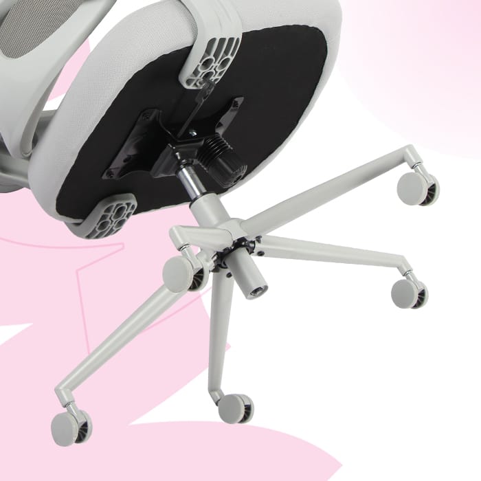 ergonomiczne krzesło do biurka, fotel biurowy z podparciem lędźwiowym, krzesło obrotowe z zagłówkiem, wygodne krzesło do pracy przy komputerze, regulowany fotel do home office, czarne krzesło do biura z siatką, fotel dla gracza z podłokietnikami, krzesło z regulacją wysokości i oparcia