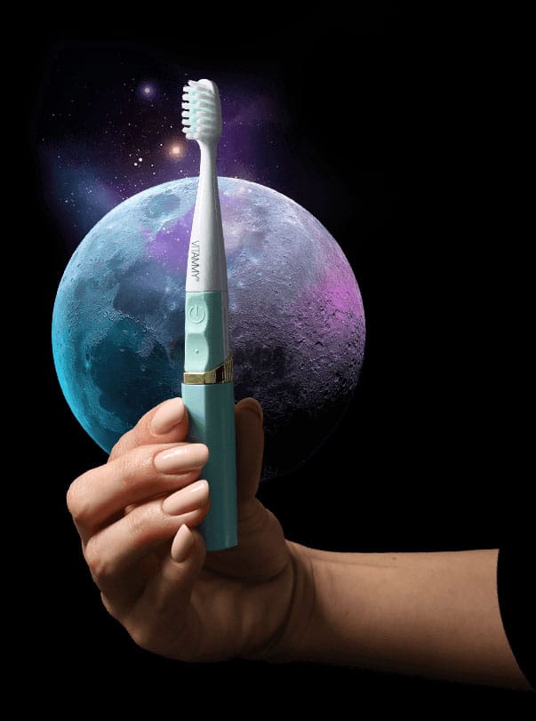 kompaktowa szcozteczka soniczna do zebów vitammy luna