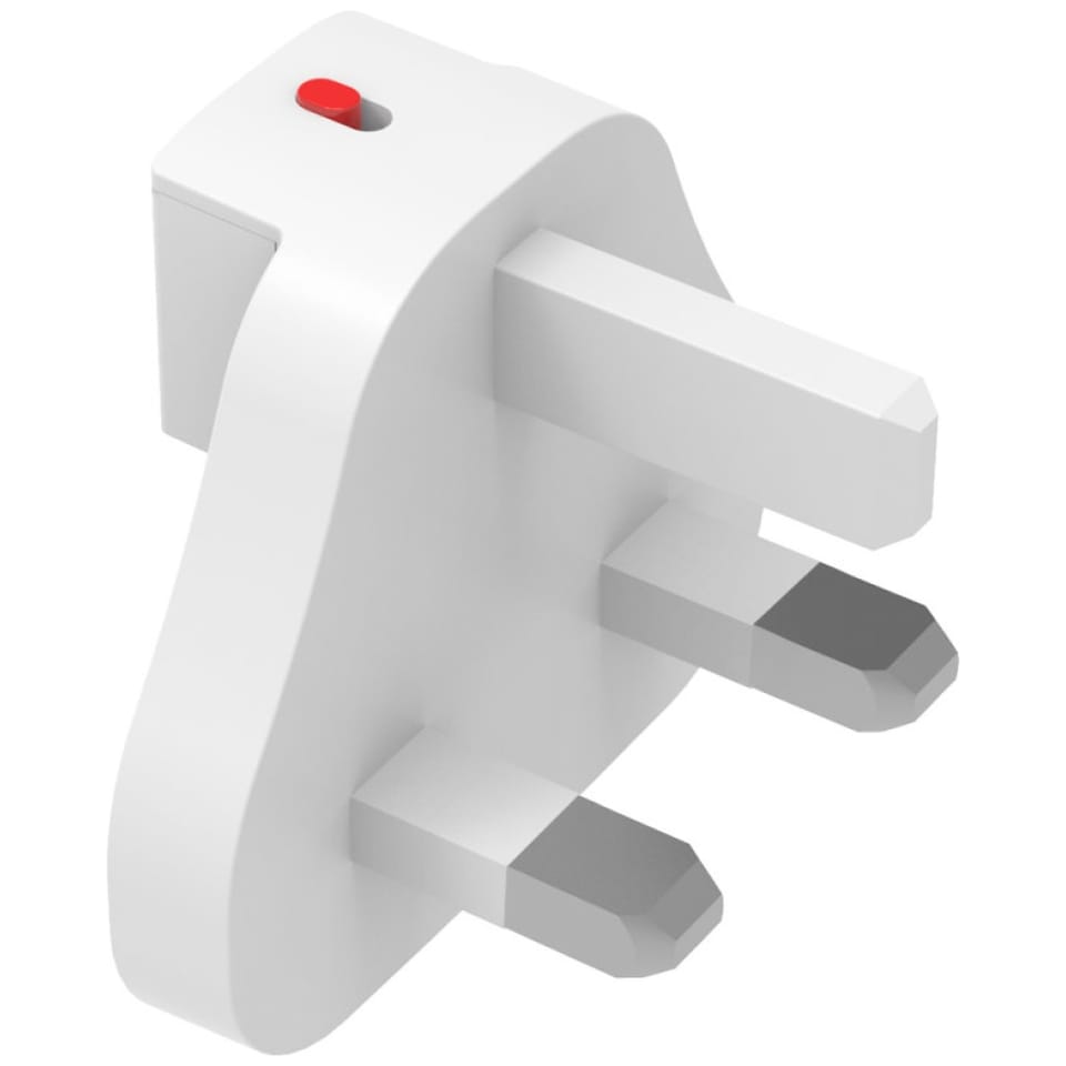 Adapter podróżny 4smarts Worldplug do    GaN Flex, Hybrid Charger 6in1, FlatPlug Slim (UK, EU, AU) 3 szt biały