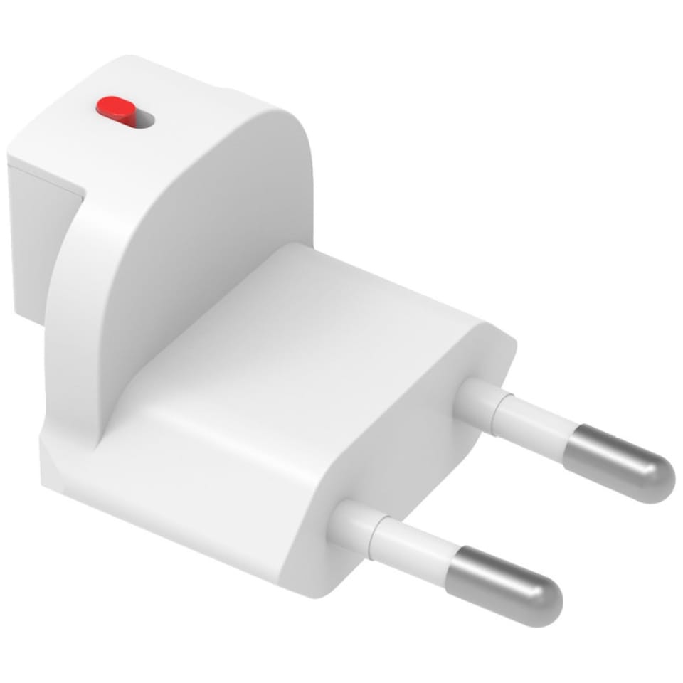Adapter podróżny 4smarts Worldplug do    GaN Flex, Hybrid Charger 6in1, FlatPlug Slim (UK, EU, AU) 3 szt biały