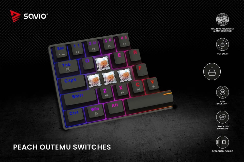 BLACKOUT X2 PEACH SAVIO