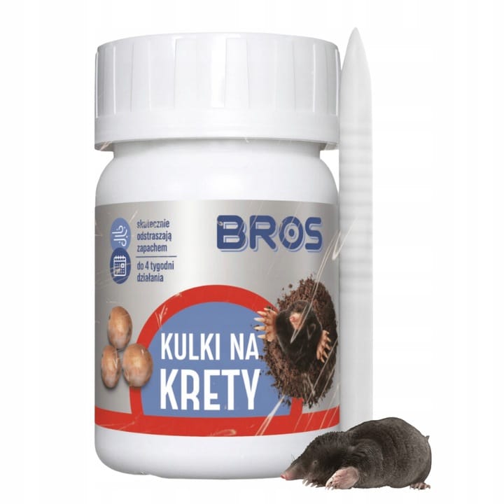 Kulki na krety 90g (60-70szt) BROS