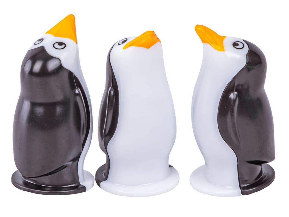 Gra zręcznościowa PINGWINKOWA WIEŻA "Penguin Tower" Ruchoma, krzywa wieża Budowanie Wieży