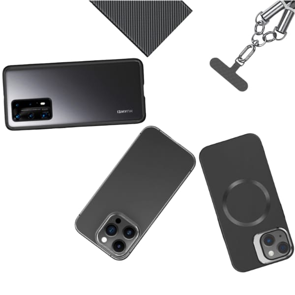 Smycz do telefonu z kablem do ładowania  Usams SJ745 60W USB-C do USB-C 1.2m czarny