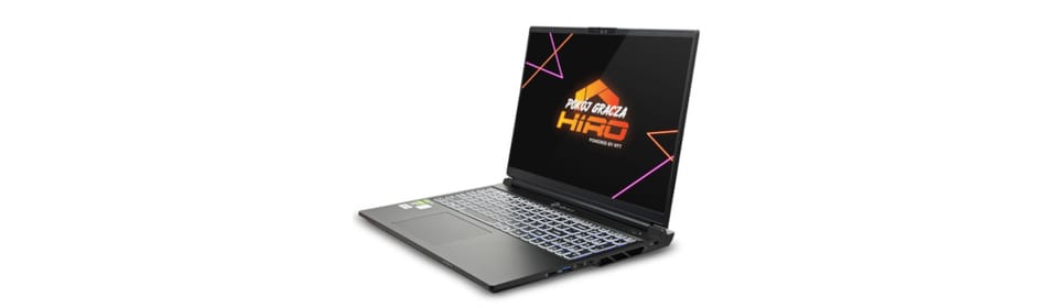 Laptop gamingowy HIRO EX16 16'' QHD+, 240Hz, Ultra 7 255HX, RTX 5070Ti 12GB, 32GB RAM, 2TB SSD, W11P