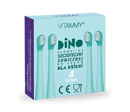 szczoteczka soniczna dla dzieci Vitammy dino