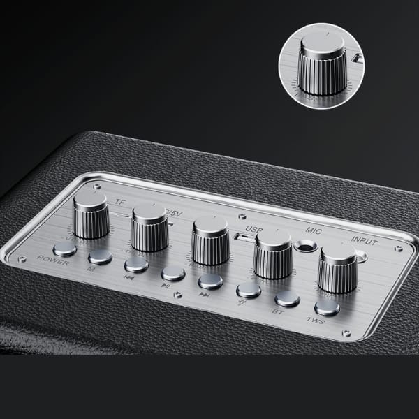Głośnik bezprzewodowy AWEI KA15          Bluetooth 5.3 70W czarny