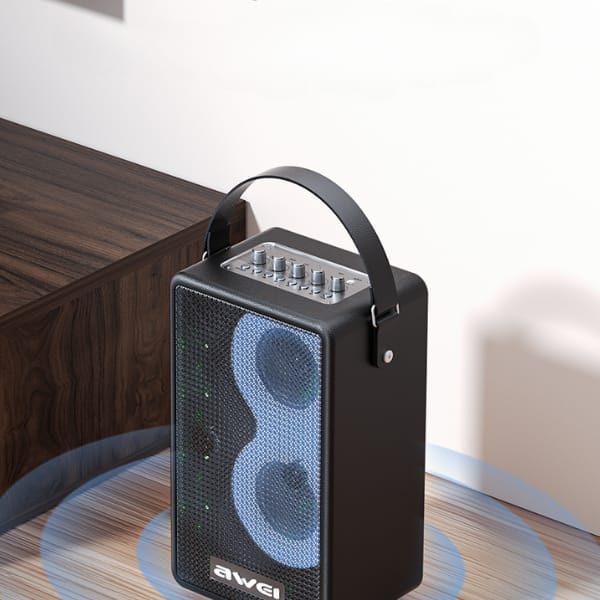 Głośnik bezprzewodowy AWEI KA15          Bluetooth 5.3 70W czarny