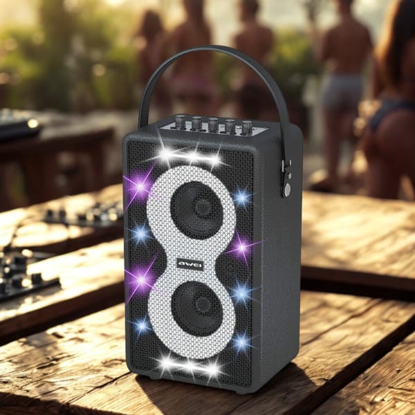 Głośnik bezprzewodowy AWEI KA15          Bluetooth 5.3 70W czarny