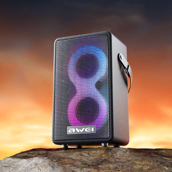 Głośnik bezprzewodowy AWEI KA15          Bluetooth 5.3 70W czarny