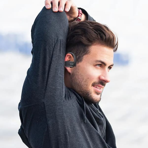 Słuchawki bezprzewodowe AWEI E1BL        Bluetooth sportowe czarny