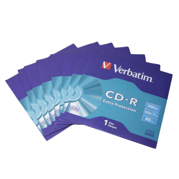 Płyta CD-R Verbatim Extra Protection     700MB 52X 1szt 43843