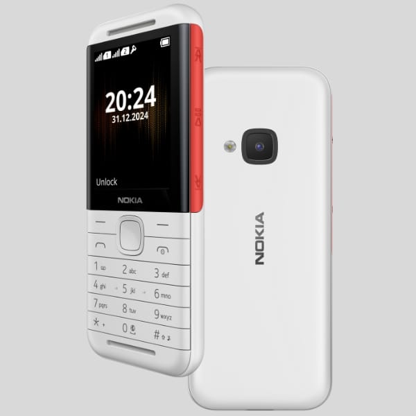 Telefon Nokia 5310 TA-1603 DS            biało-czerwony