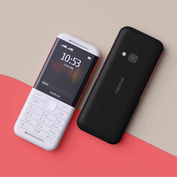 Telefon Nokia 5310 TA-1603 DS            biało-czerwony