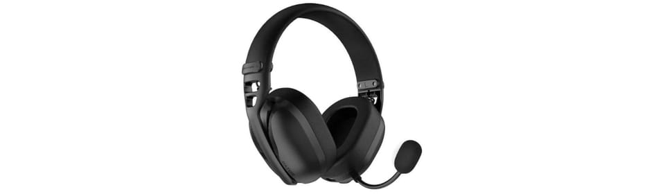 Słuchawki dla graczy Hator Hyperpunk 3 Wireless bezprzewodowe czarne