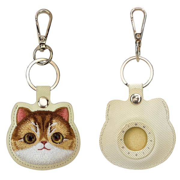 Etui na lokalizator / brelok Nimmy Big   Eyed Pet 2.0 Cat khaki