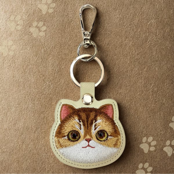 Etui na lokalizator / brelok Nimmy Big   Eyed Pet 2.0 Cat khaki