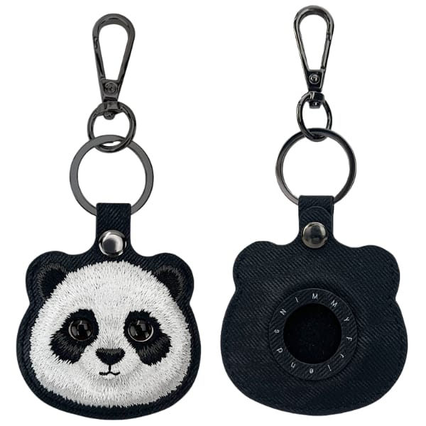 Etui na lokalizator / brelok Nimmy Big   Eyed Pet 2.0 Panda czarny