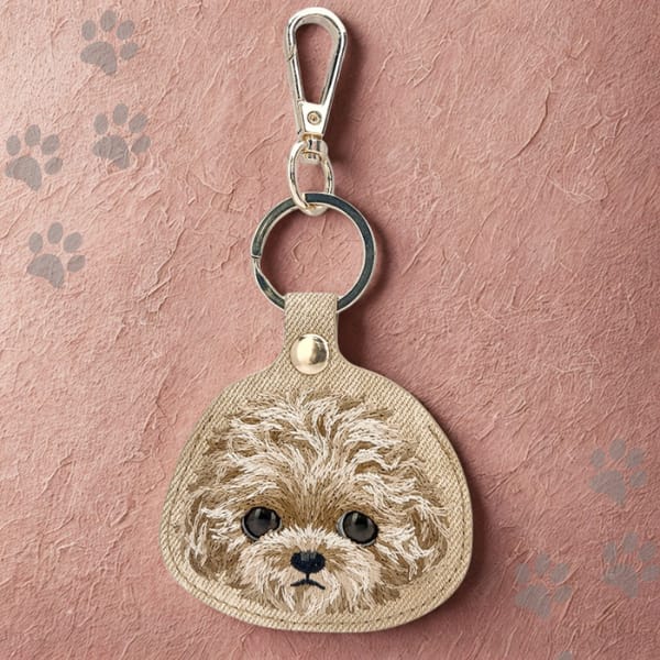 Etui na lokalizator / brelok Nimmy New   Big Eyed Pet 2.0 Dog brązowy