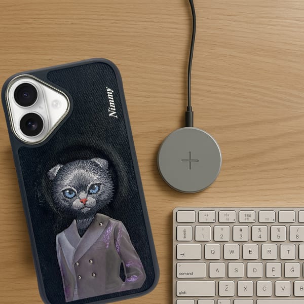 Etui Nimmy Magnetic fashion cute pet     MagSafe do iPhone 16 czarny