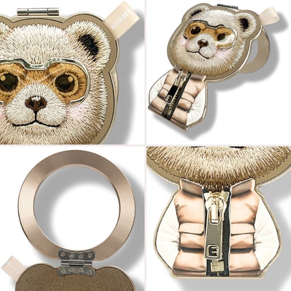 Magnetyczna zawieszka Nimmy Cool&Cute    2.0 Bear brązowy