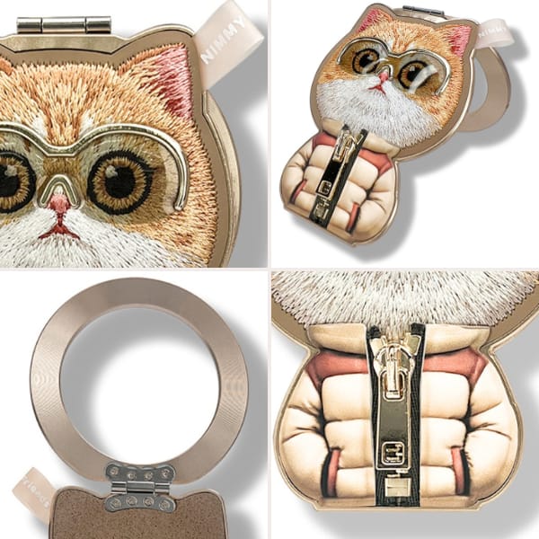 Magnetyczna zawieszka Nimmy Cool&Cute    2.0 Cat brązowy
