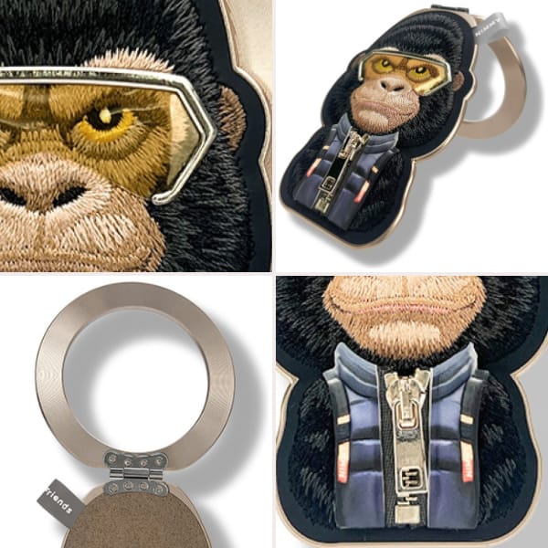 Magnetyczna zawieszka Nimmy Cool&Cute    2.0 Gorilla czarny