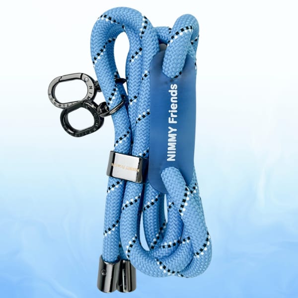 Zestaw crossbody + handstrap Nimmy       Cool&Cute 2.0 niebiesko czarny