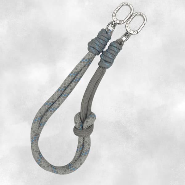Zestaw crossbody + handstrap Nimmy       Cool&Cute 2.0 szary