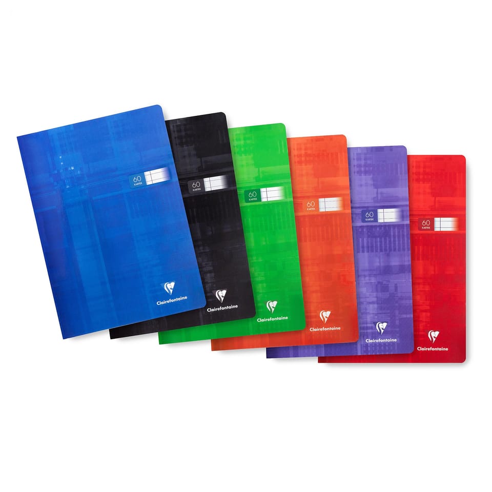 Zeszyt A4 60k linia 90G 63155AMXC CLAIREFONTAINE