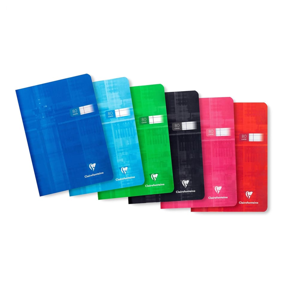 Zeszyt A5 80k linia 90G 63565AMXC CLAIREFONTAINE