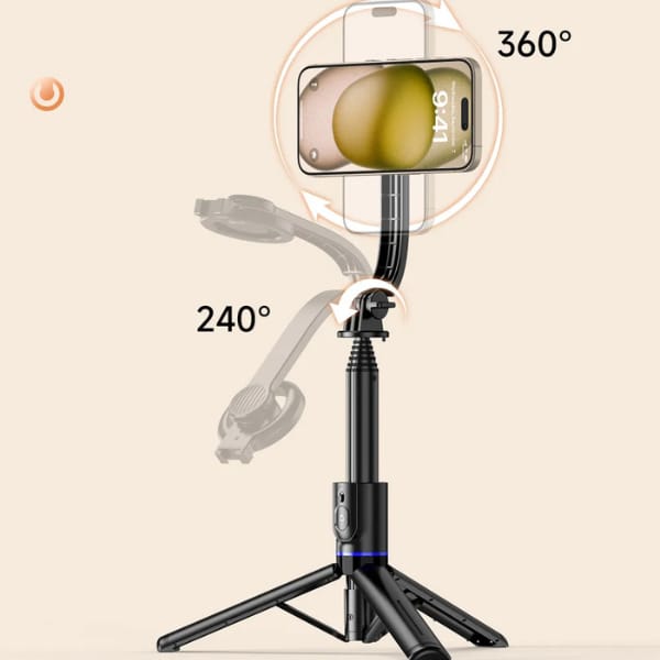 AWEI Selfie Stick X51 czarny/black