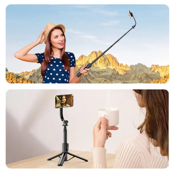 AWEI Selfie Stick X51 czarny/black