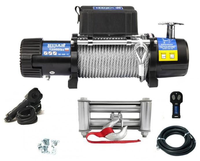 Wyciągarka elektryczna Husar BST 12000 Lbs 5443 kg (24 V)