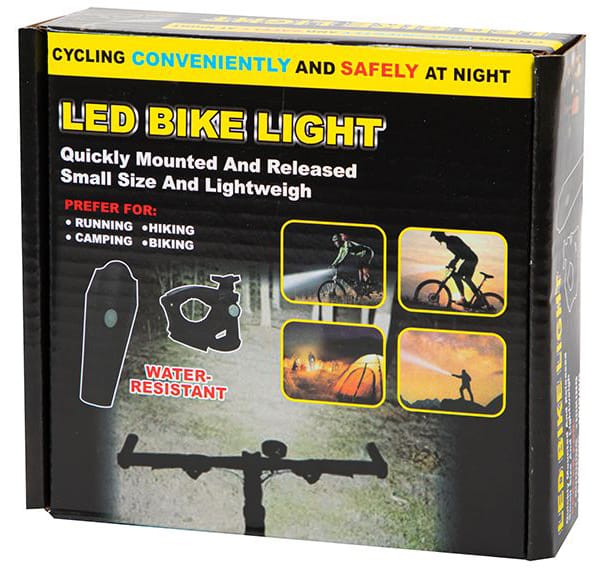 Lampki rowerowe LED przód i tył. Zestaw BL-05