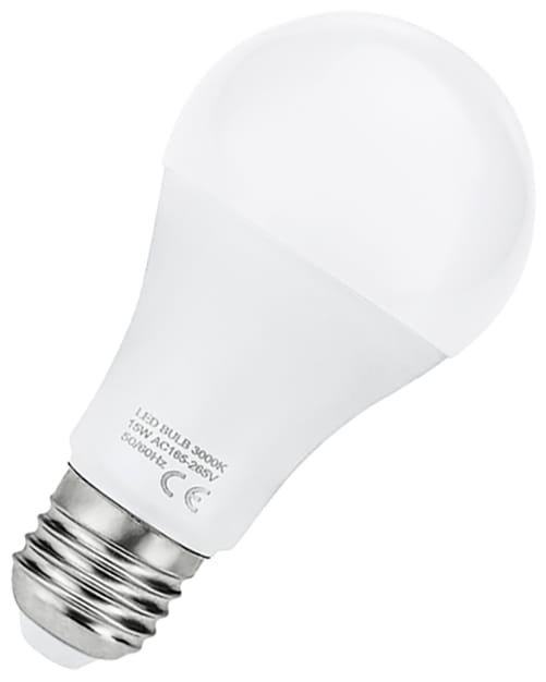 Żarówka LED E27 15W A60 230V biała ciepła