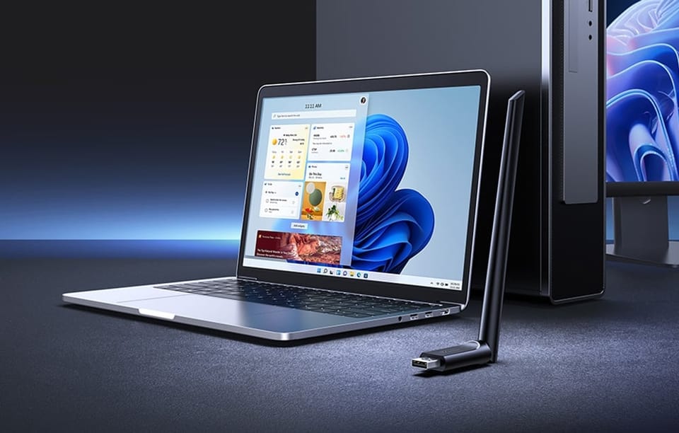Karta sieciowa USB / Adapter Wi-Fi UGREEN CM763, 2.4/5GHz