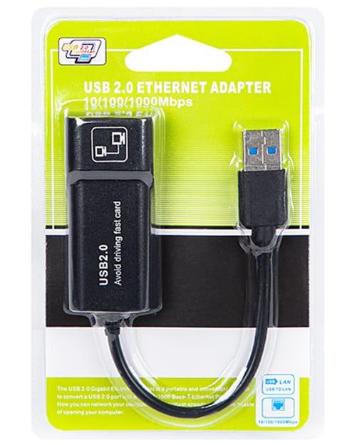 Karta sieciowa RJ45 lan na USB K-02