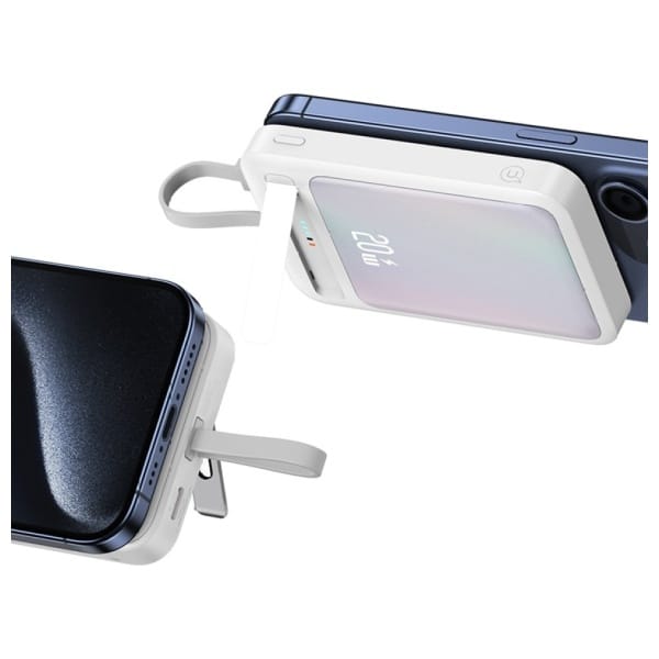 Powerbank USAMS XM Series CD219 10000mAh Magnetic Wireless biały