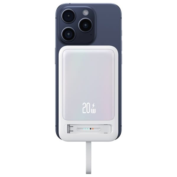 Powerbank USAMS XM Series CD219 10000mAh Magnetic Wireless biały