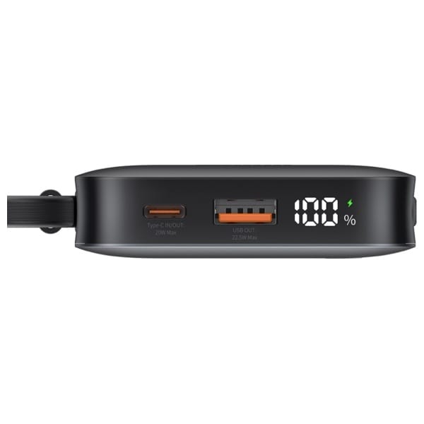 Powerbank USAMS XR Series CD228 10000mAh 20W + kabel USB-C/Lightning biały