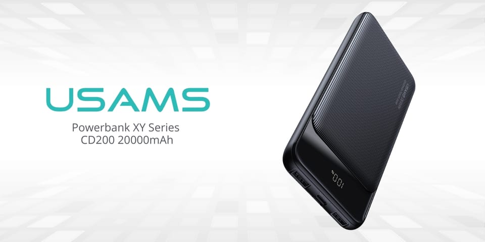Powerbank USAMS XY Series CD200 20000mAh czarny