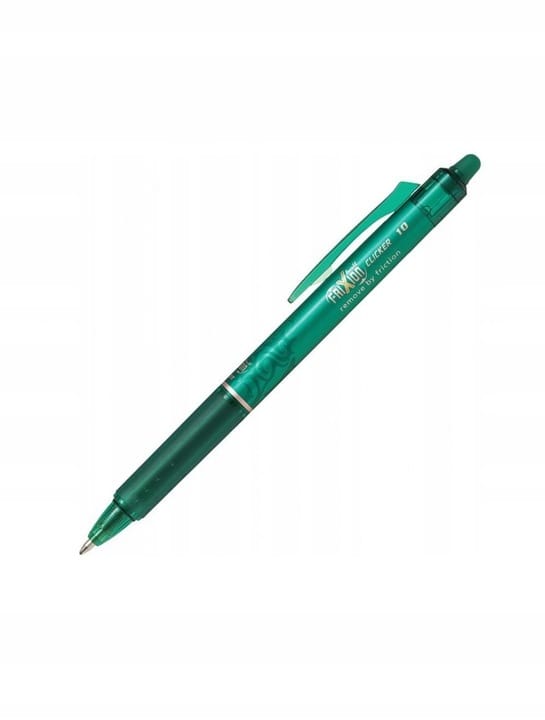 Wymazywalne pióro kulkowe FRIXION CLICKER 1.0 zielony BLRT-FR10-G PILOT