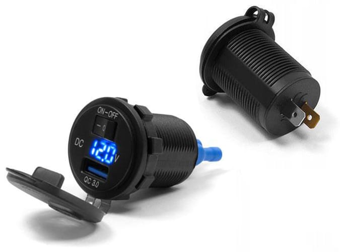 Motocyklowa ładowarka USB 12-24V eXtreme MUS13