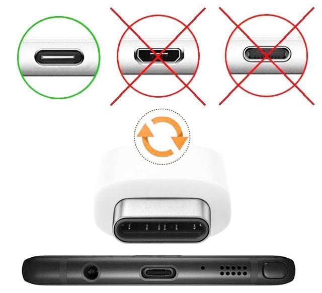 Wzmocniony kabel Ampere USB typ-C x USB typ-C (0.5 m,  biały)