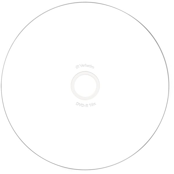 Verbatim DVD-R, Wide Inkjet Printable ID Brand, 43538, 4.7GB, 16x, spindle, 25-pack, 12cm, do archiwizacji danych